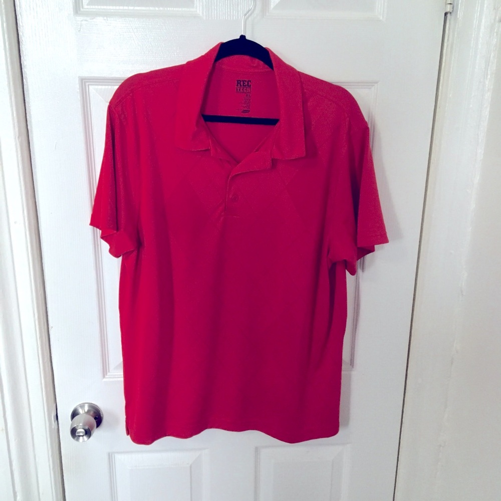Men’s Red Short Sleeve Shirt
